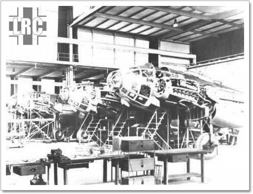 He 111 Production line.