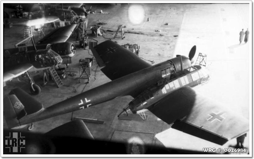 Blohm und Voss Bv 141 Assembly Line.