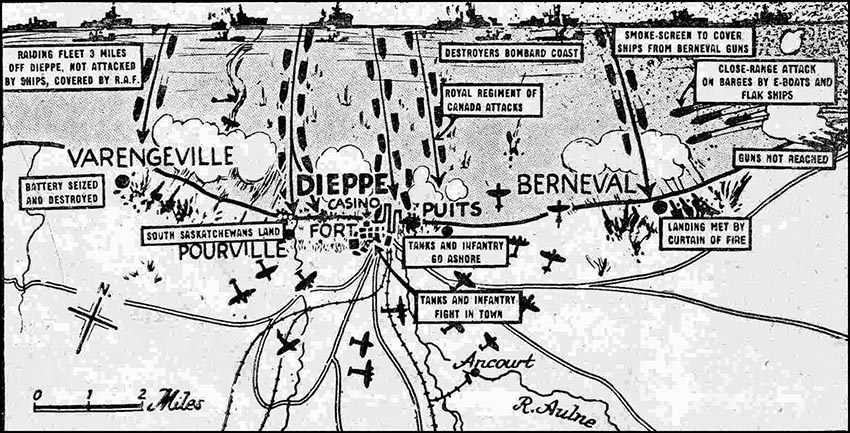 Operation CJubilee: Map