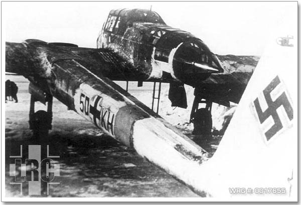 Focke Wulf Fw 189A (5D+KH) in Smolensk, 1941. WRG# 0017655