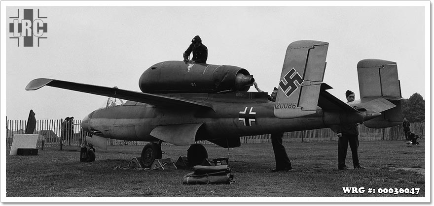 Heinkel He 162 Volksjäger - Werknumber 120086