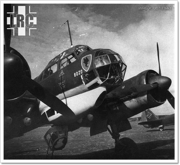 Junkers Ju 88A-5 (WNr 8020) of KG 30, France 1940.