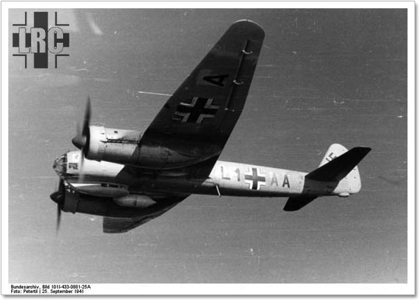 Ju 88A of LG 1 over the Eastern Front, 25 September 1941.