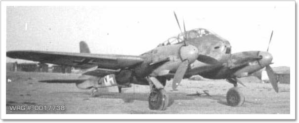 Messerschmitt Me 210 WRG# 0017738