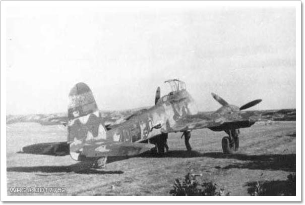 Messerschmitt Me 210 WRG# 0017752