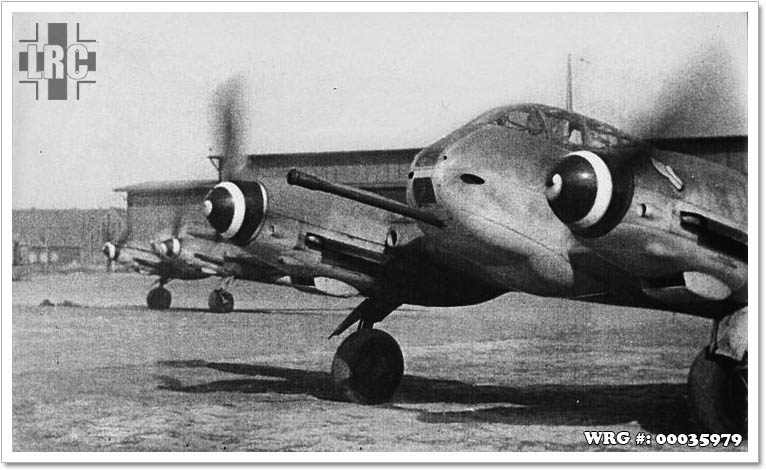 Messerschmitt Me 410 with 50 mm Bordkanone BK-5