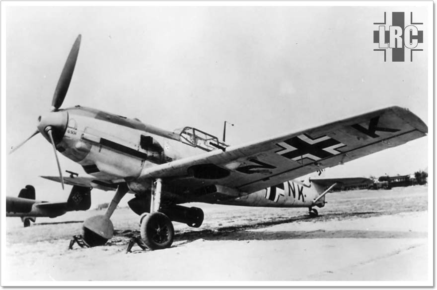 Bf 109 E-3 with SC 250 Bomb.