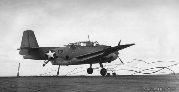 Grumman TBF Avenger WRG# 0002337