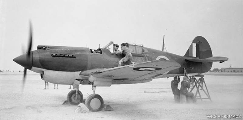 Curtiss P-40 Warhawk. WRG# 0021403