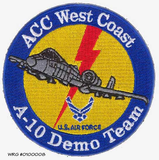 ACC West Coast - A-10 Demo Team - WRG # 0100008